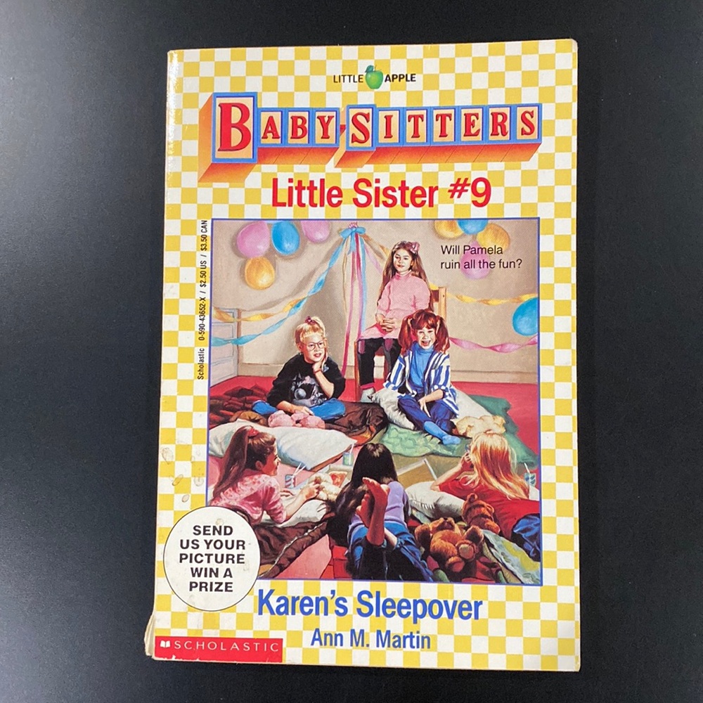 Baby-Sitters Little Sister #9: Karen’s Sleepover by Ann M. Martin - Novel